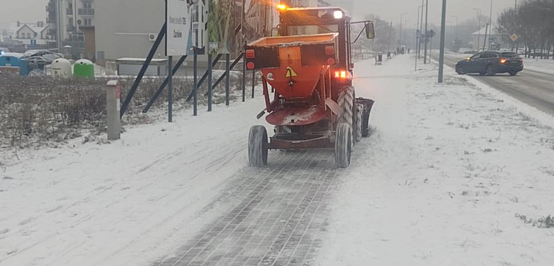 Rekordowo droga zima na drogach w Głogowie