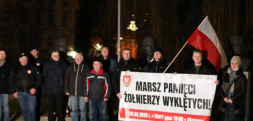 [WIDEO] 1 marca marsz pamięci. Jabłoński: To hołd dla Żołnierzy Wyklętych
