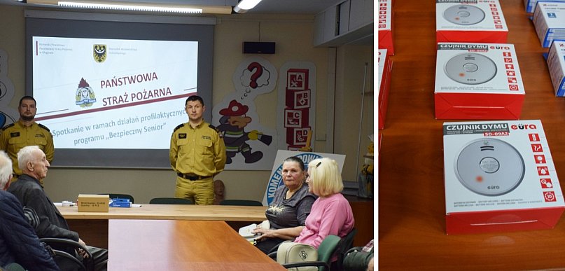 Darmowe czujki dla mieszkańców! Strażacy z Głogowa ruszyli z akcją