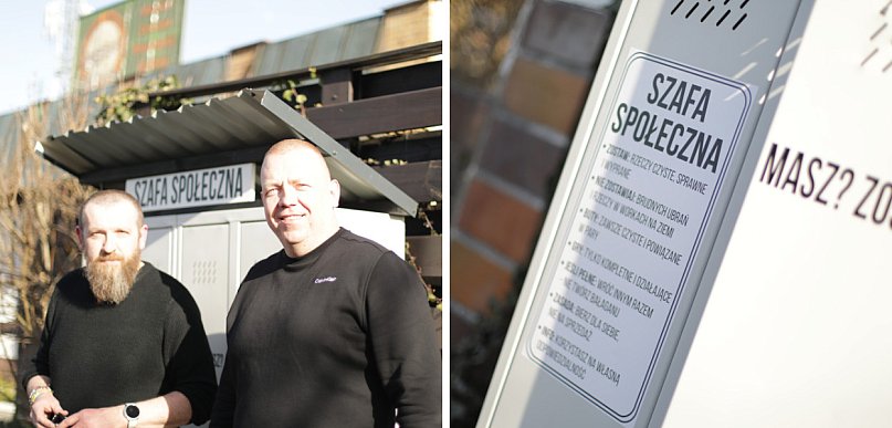 Nie wyrzucaj. Podziel się. Pierwsza taka szafa w Głogowie!