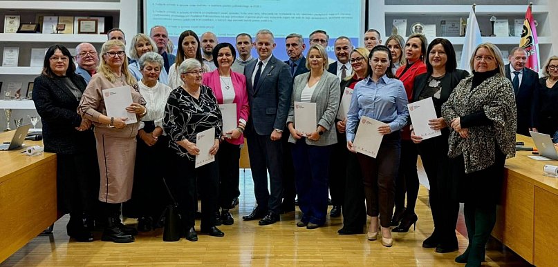 Sołectwa koło Głogowa otrzymały nagrody w konkursie