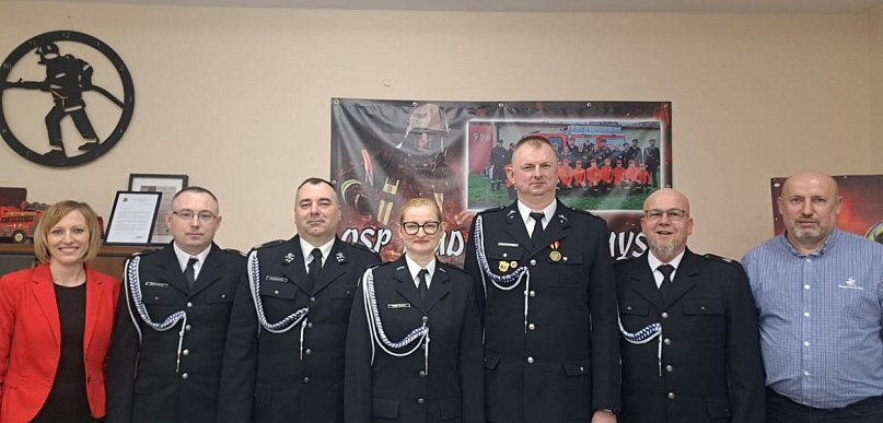 Zebranie sprawozdawczo- wyborcze w  OSP OSP Chociemyśl