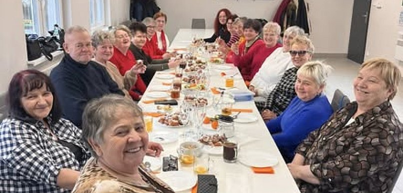 Klub Seniora w Zabłociu, w gminie Żukowice wraca do życia