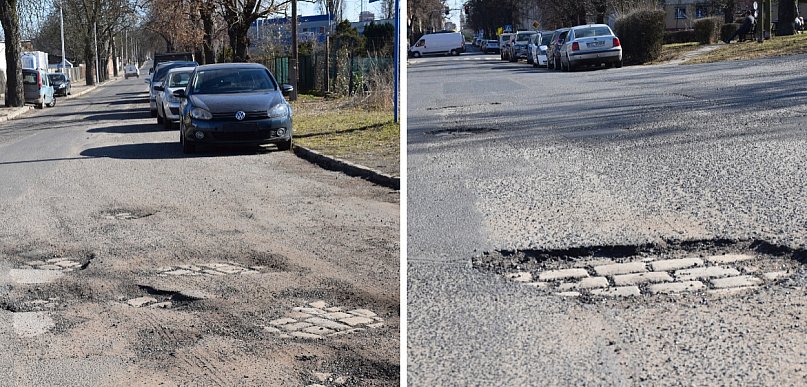 Drogi wyglądają jak ser szwajcarski. Kiedy łatanie dziur?