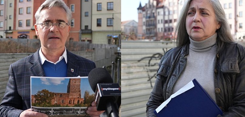 [WIDEO] Wojna o blaszany płot w Głogowie. Majewski ostro o radnych