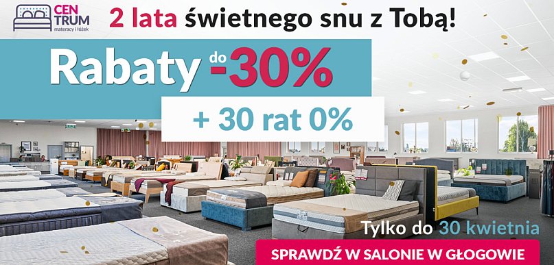 Do Głogowa przyjeżdżają po dobry sen. Sypialnioland świętuje 2. urodziny