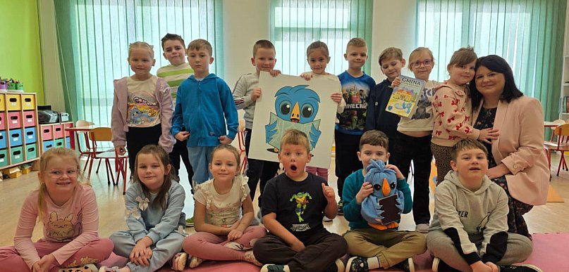 Gaworek z wizytą w przedszkolu – Jeżyki słuchały jak zaczarowane