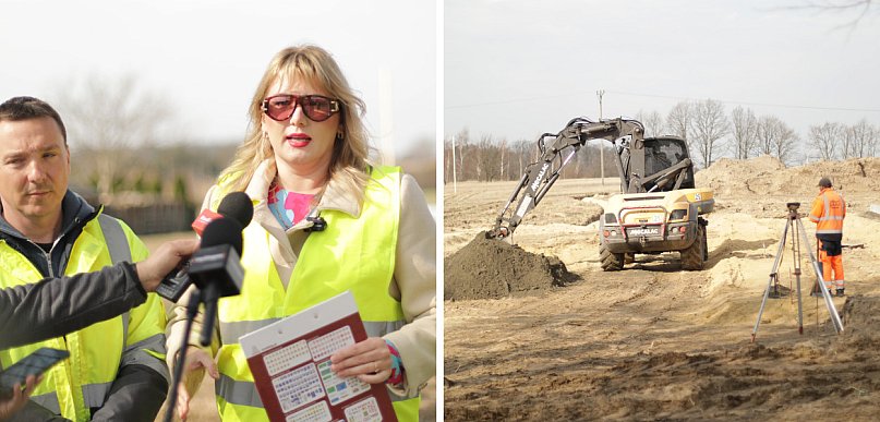 [WIDEO] Wielka ulga, świeci słońce. Obolewicz: Pumptrack bez opóźnień