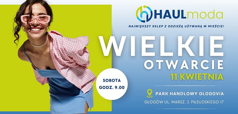 HAUL moda największy sklep z odzieżą używaną w mieście! Otwarcie już 11 kwietnia!