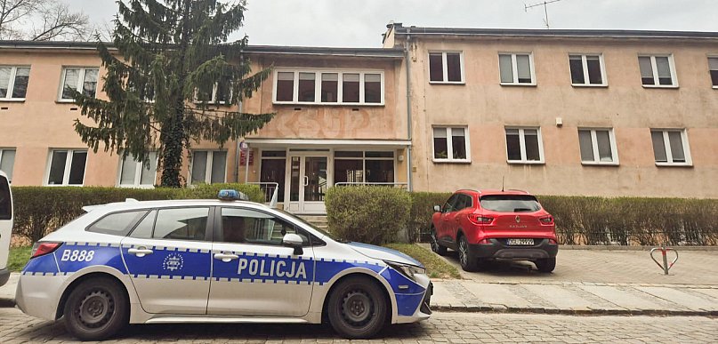Alarm bombowy w sanepidzie w Głogowie. Na miejscu policja