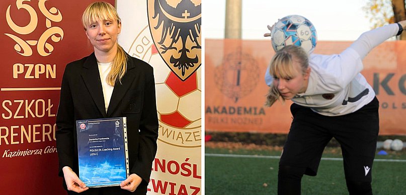 Sukces trenerki Chrobrego. Najmłodsza na kursie, jedyna, która zdała!