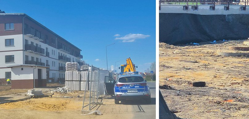 Niewybuch na budowie w Głogowie. Jadą tam saperzy