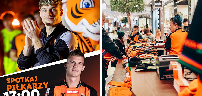 Piłkarze Chrobrego w galerii. Spotkaj gwiazdy i kup bilety na hit z Ruchem