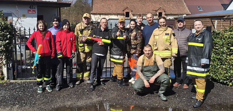 Strażacy nie tylko gaszą. W Chociemyśli i Kozich Dołach też się działo [FOTO]