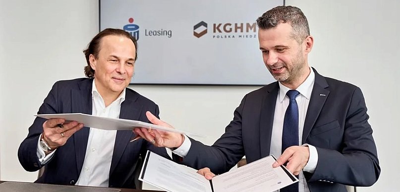 Umowa na ponad 120 mln USD. Współpraca Grupy KGHM i PKO Leasing
