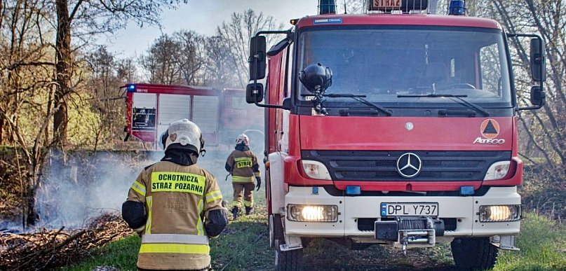 Trzy pożary w jednym miejscu. Gorąca sobota w Przemkowie [FOTO]