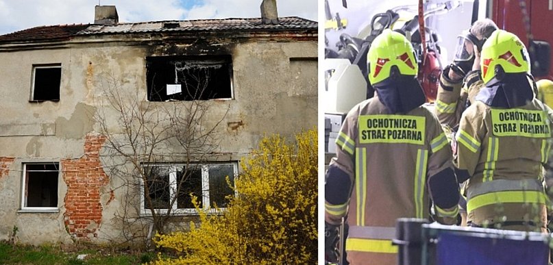 Wypaloną melinę trzeba zabezpieczyć! Zanim w Serbach dojdzie do tragedii