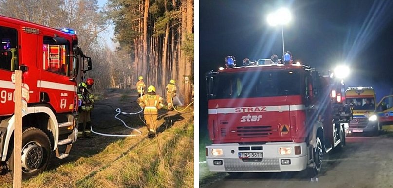 Gaszą w dzień i w nocy. Dom, jednostka i nieużytki