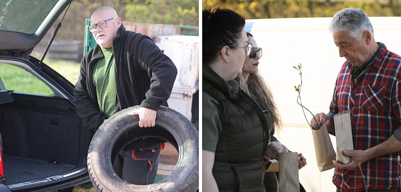 [FOTO] Taka akcja w Głogowie! Tłumy od świtu i kolejki po sadzonki