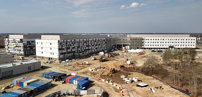 Nowy Szpital Onkologiczny coraz bliżej – budowa znacznie wyprzedza harmonogram