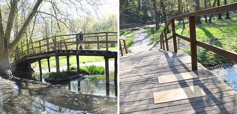 Odremontują drewniany mostek zakochanych w głogowskim parku