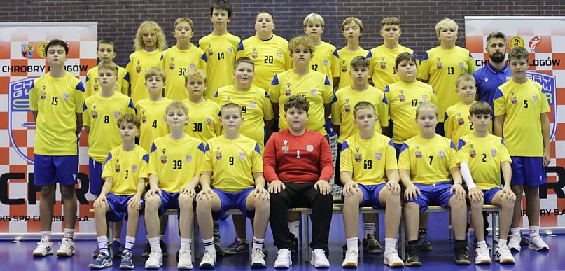 Najmłodsi szczypiorniści Chrobrego wicemistrzami Dolnego Śląska