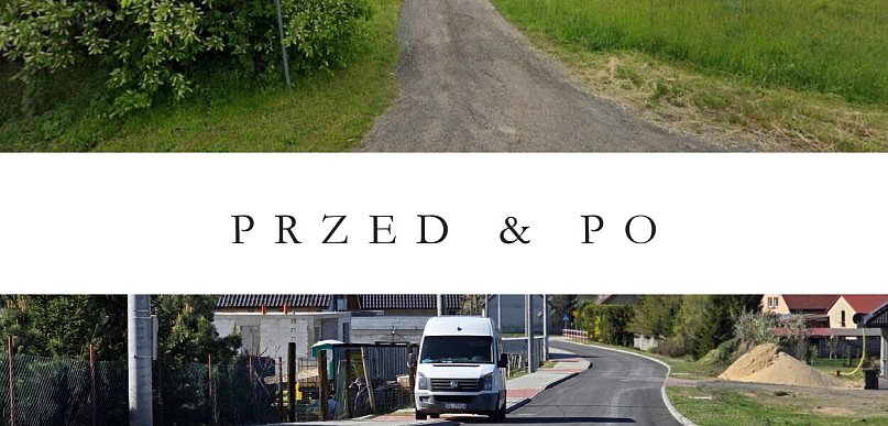 Nowa droga w Potoczku gotowa