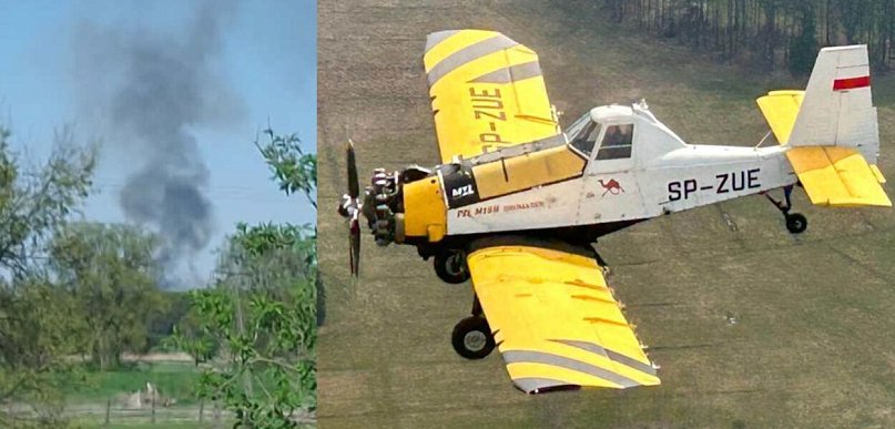 Pożar lasu w Wojszynie. Trwa akcja gaśnicza z powietrza i ziemi
