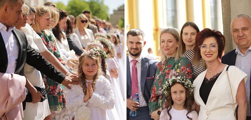 [FOTO] Wyjątkowy czas komunii! Babcia Mariola: Hania wyglądała jak aniołek