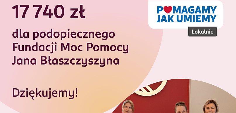 Pomagamy jak umiemy w Żernikach Wrocławskich: ponad 17 000 zł dla podopiecz