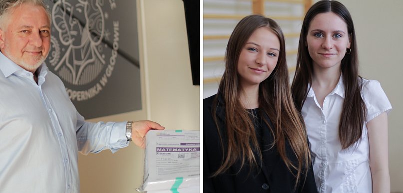 [FOTO] Decydujące starcie! Maturzyści z II LO w Głogowie ruszyli na matematyką