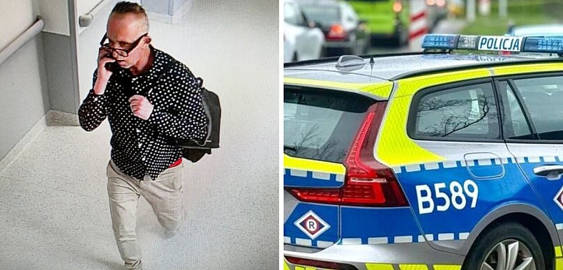 Kto zna tego mężczyznę? Głogowska policja poszukuje złodzieja ze szpitala