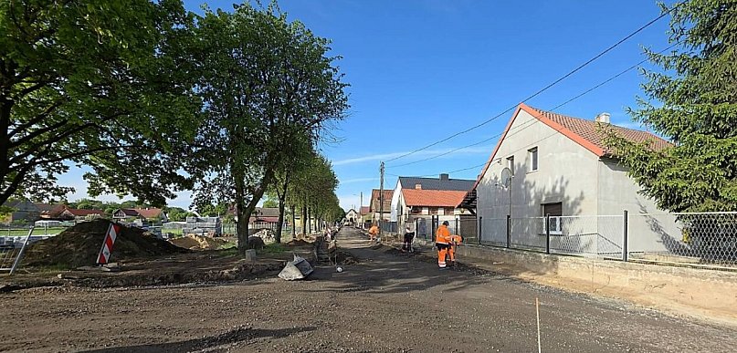 Trwa odbudowa dróg w Czernej. Trwa kolejny etap prac
