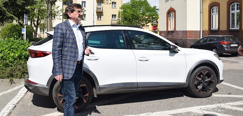 [WIDEO] Cupra z głogowskiego starostwa nie zniknęła. Starosta dementuje plotki