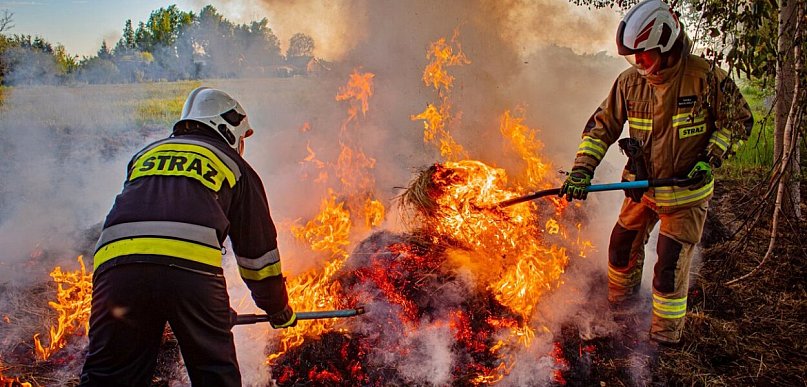 Pożar za pożarem. W Przemkowie ciągle płonie