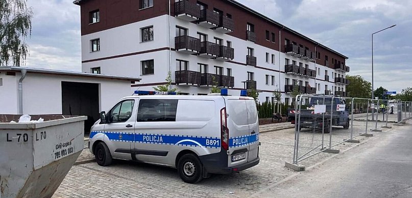 Pocisk na budowie w Głogowie. Saperzy i policja na miejscu