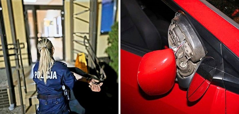 Ukradł rower i zniszczył samochód. Sprawca zatrzymany w Przemkowie