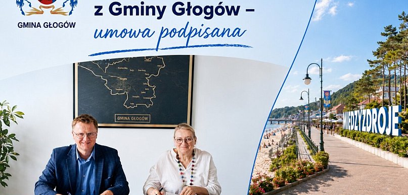 Umowa na organizację kolonii letnich dla dzieci z gminy Głogów podpisana