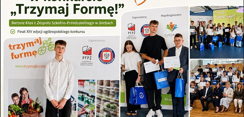 Uczeń z Serbów wśród najlepszych w Polsce – ogromny sukces Bartosza Kłosa!