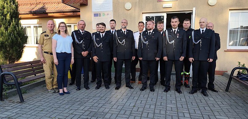 Zjazd Oddziału Gminnego Związku Ochotniczych Straży Pożarnych RP w Pęcławiu