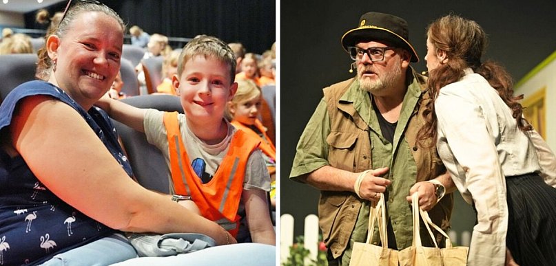 [FOTO] Szczera publiczność sporo wymaga. W Głogowie teatr i „Pizza z Ananasem”