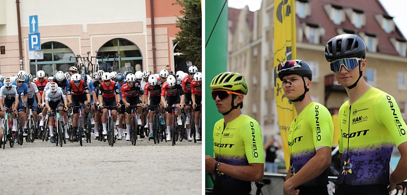 [FOTO] Przed nimi 175 kilometrów walki! Międzynarodowy peleton ruszył z rynku