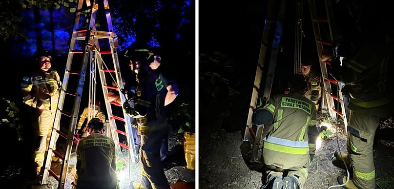 Kobieta wpadła do studzienki. Trafiła do głogowskiego szpitala