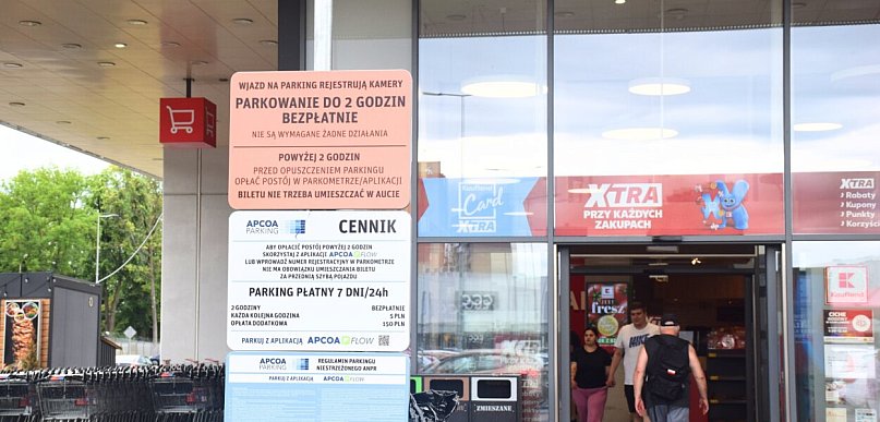 Rewolucja na parkingu koło Kauflanda w Głogowie. Kamery już obserwują auta