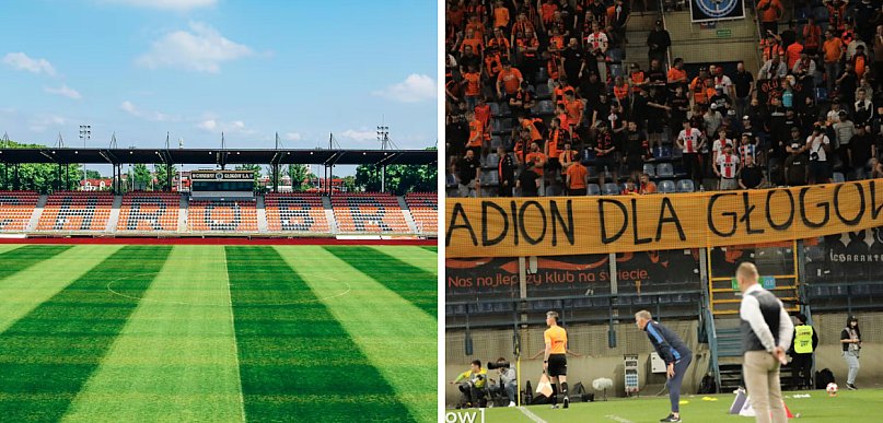 Kibice upomnieli się o stadion. Prezes Chrobrego: Musimy usiąść do rozmów