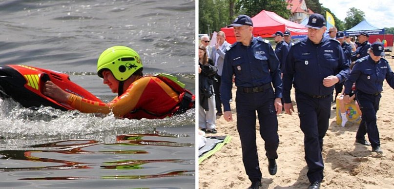 [FOTO] Przez trzy dni policjanci walczyli na wodzie. Zjechali z całej Polski!