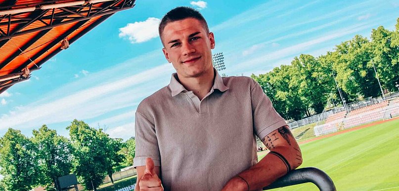 Kacper Tabiś w Chrobrym Głogów na dłużej