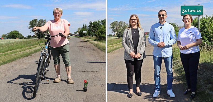 Pożegnanie z dziurami na trasie z Leszkowic do Kotowic. Rusza wyczekiwany remont