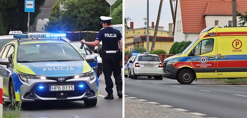 Potrącenie dziecka w Głogowie. Taksówkarz przesłuchiwany przy Rudnowskiej