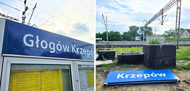 Koniec stacji Krzepów. Linie kolejowe zmieniły nazwę po... 42 latach